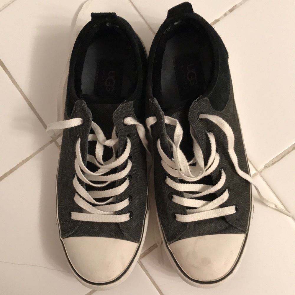 Gray ugg sneakers